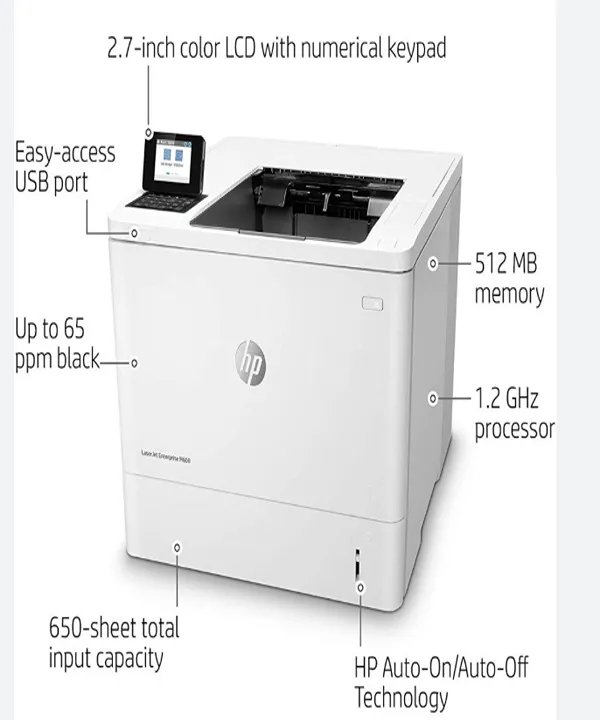 پرینتر HP LaserJet Enterprise M608dn